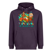 Plum thanksgiving calories dont count Heavyweight Hoodie - AdoDesignShop