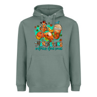 Sage thanksgiving calories dont count Heavyweight Hoodie - AdoDesignShop