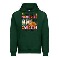 Forest Green making memories one campsite at a time Urban Hoodie - MaliasSmallBusiness