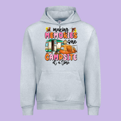 Making Memories One Campsite At A Time Urban Hoodie Designed By Maliassmallbusiness
