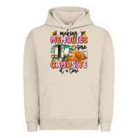 Pigment French Oak making memories one campsite at a time Urban Hoodie - MaliasSmallBusiness