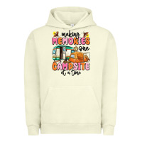 Pigment Pistachio making memories one campsite at a time Urban Hoodie - MaliasSmallBusiness