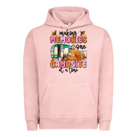 Pigment Salmon making memories one campsite at a time Urban Hoodie - MaliasSmallBusiness