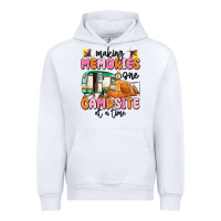 White making memories one campsite at a time Urban Hoodie - MaliasSmallBusiness
