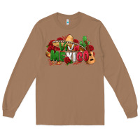 Toasted Coconut viva mexico Long Sleeve Tee - Zillion Design Studio