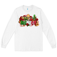 White viva mexico Long Sleeve Tee - Zillion Design Studio