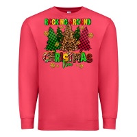 Cardinal rocking around the christmas tree Premium Sweatshirt - AdoDesignShop