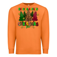 Carrot rocking around the christmas tree Premium Sweatshirt - AdoDesignShop