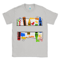 Moon Dust custom teacher name crayon Classic Tee - texasbilliewilder