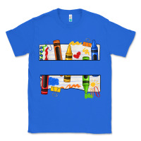 True Royal custom teacher name crayon Classic Tee - texasbilliewilder