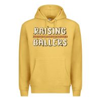 Antique Gold raising ballers Premium Hoodie - MaliasSmallBusiness