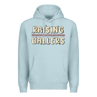 Blue Mist raising ballers Premium Hoodie - MaliasSmallBusiness