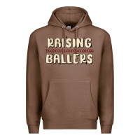 Chestnut raising ballers Premium Hoodie - MaliasSmallBusiness