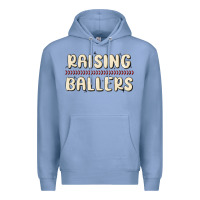 Colony Blue raising ballers Premium Hoodie - MaliasSmallBusiness