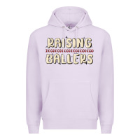 Lilac raising ballers Premium Hoodie - MaliasSmallBusiness