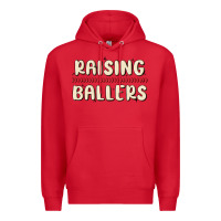 Red raising ballers Premium Hoodie - MaliasSmallBusiness