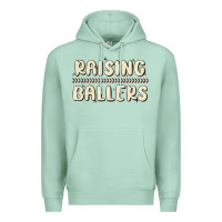 Seafoam raising ballers Premium Hoodie - MaliasSmallBusiness