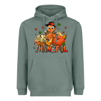 Sage thankful pumpkins and turkey Heavyweight Hoodie - AdoDesignShop