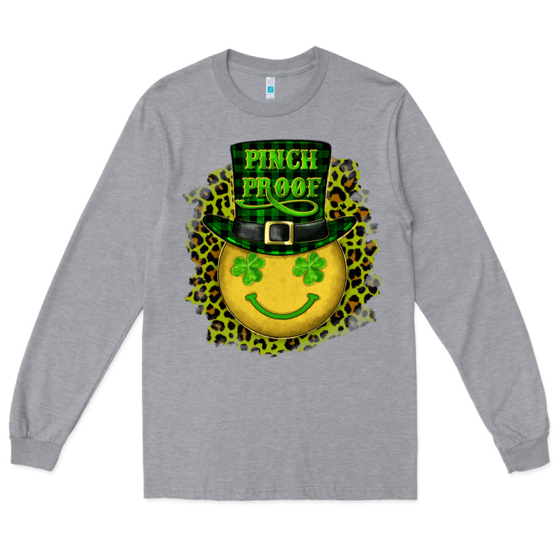 St. Patrick's Day Pinch Proof Lucky Face Long Sleeve Tee by RanaPortraitStore | Teevron