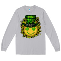 Moon Dust st. patrick's day pinch proof lucky face Long Sleeve Tee - RanaPortraitStore