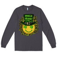 Smoke st. patrick's day pinch proof lucky face Long Sleeve Tee - RanaPortraitStore