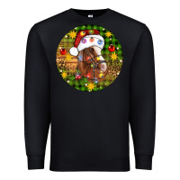 Black Christmas horse Premium Sweatshirt - Artiststas