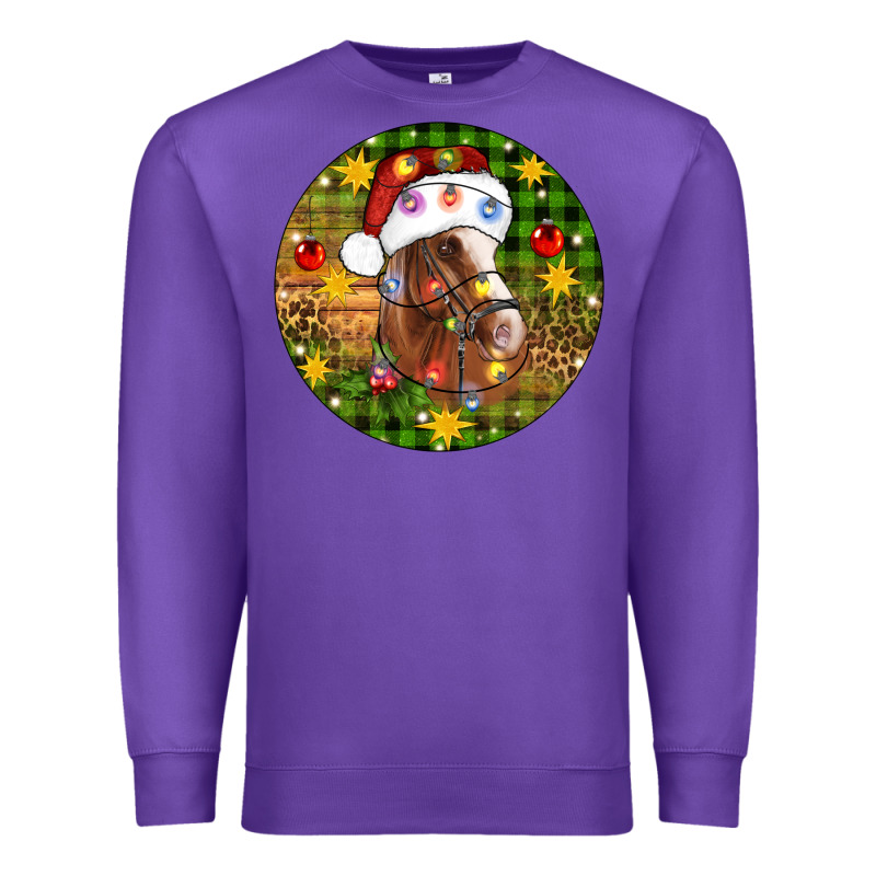 Christmas Horse Premium Sweatshirt by Artiststas | Teevron