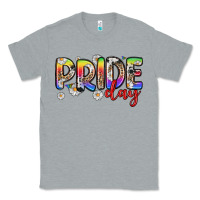 Heather Grey pride day Classic Tee - Zillion Design Studio