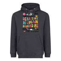 Smoke customized teacher dear tiny human behind me back Heavyweight Hoodie - JahusDesignShop