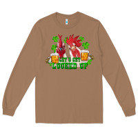Toasted Coconut st. patrick's day roosters let's get lucked up Long Sleeve Tee - RanaPortraitStore