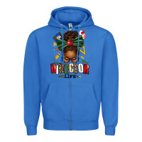 True Royal director life afro messy bun Zipper Hoodie - texasbilliewilder