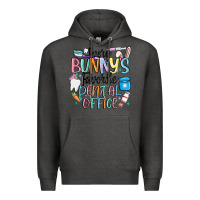 Charcoal Heather every bunnys favorite dental office Premium Hoodie - MaliasSmallBusiness