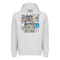 Dove Grey every bunnys favorite dental office Premium Hoodie - MaliasSmallBusiness