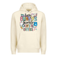 Sandshell every bunnys favorite dental office Premium Hoodie - MaliasSmallBusiness