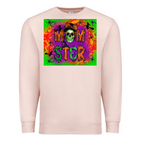 Pale Pink momster Premium Sweatshirt - BundleAndBundleShop