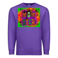 Purple momster Premium Sweatshirt - BundleAndBundleShop