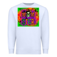 White momster Premium Sweatshirt - BundleAndBundleShop