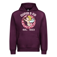 Mauve Wine cupid co Urban Hoodie - MaliasSmallBusiness
