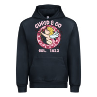 Navy cupid co Urban Hoodie - MaliasSmallBusiness