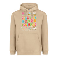 Mushroom customized teacher dear tiny human behind me back Heavyweight Hoodie - JahusDesignShop