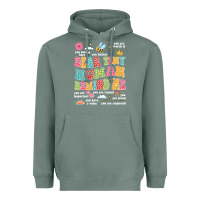 Sage customized teacher dear tiny human behind me back Heavyweight Hoodie - JahusDesignShop