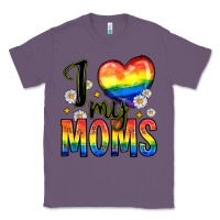 Lavender i love my moms Classic Tee - Zillion Design Studio