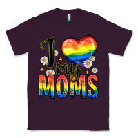 Plum i love my moms Classic Tee - Zillion Design Studio