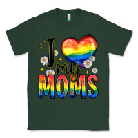 Sports Green i love my moms Classic Tee - Zillion Design Studio
