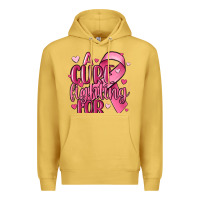 Antique Gold a cure fighting for Premium Hoodie - MaliasSmallBusiness