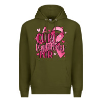 Army Green a cure fighting for Premium Hoodie - MaliasSmallBusiness