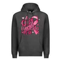 Charcoal Heather a cure fighting for Premium Hoodie - MaliasSmallBusiness