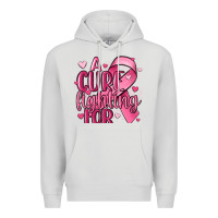 Dove Grey a cure fighting for Premium Hoodie - MaliasSmallBusiness