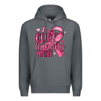 Rock a cure fighting for Premium Hoodie - MaliasSmallBusiness