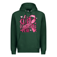 Sports Green a cure fighting for Premium Hoodie - MaliasSmallBusiness